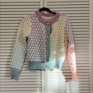 Pastel Button-Up Cardigan